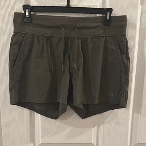 The North Face Green women’s shorts.